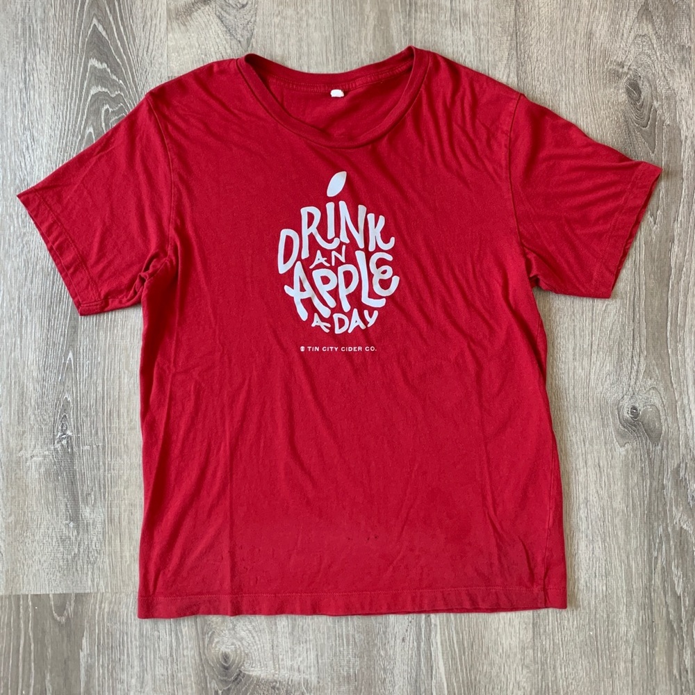 Vintage Red t-shirt graphic